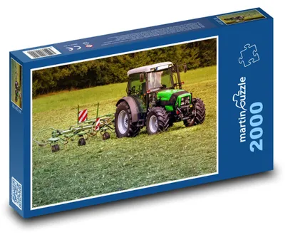 Obrázek produktu pro Puzzle 2000 Traktor na zelené louce - martinpuzzle