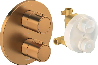 Produktbild von DURAVIT TH4200008004 Thermostatarmaturen Thermostat UP-Set