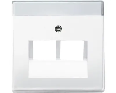 Produktbild von Busch-Jaeger 1710-0-3164, Weiß, Jede Marke, Matte, 0214, 0215, 0220/12-507, 0221/12-507, 0218, 0217, 54 mm, 54 mm