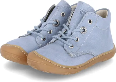 Produktbild von Pepino Kinder Schnürschuhe/ Lauflernschuhe CORY Hellblau RaulederGröße:19