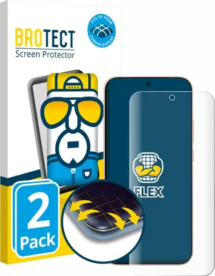 Produktbild von 2x BROTECT Fullscreen Schutzfolie für Oppo Reno 15 Pro Displayschutz Folie Fullcover Klar Transparent