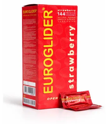 Immagine prodotto di Euroglider Strawberry, confezione da 144 pezzi