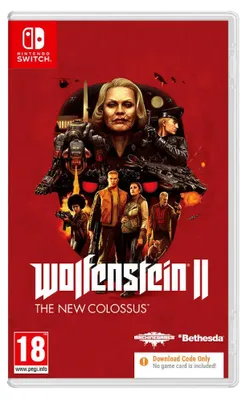 Zdjęcie produktu dla Gra Wolfenstein 2 The New Colossus - Kod w pudełku (NSW)