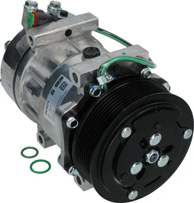 Productafbeelding van BOSCH 1 986 AD1 285 SD7H15: Airconditioningcompressor, type PAG 46, geschikt voor R134a koelmiddel, voor Scania R I