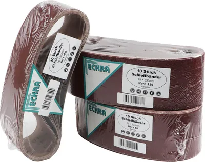 Produktbild von Eckra Schleifband MIX 75x533 mm 30 Schleifbänder Korn 80-120-400 Sortiment
