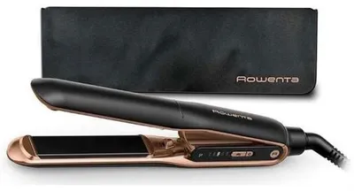 Produktbild von Rowenta Ultimate Experience SF8120 Haarglätter Schwarz und Gold Thermocare 5 Temperaturen