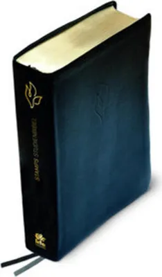 Produktbild von ISBN STAMPS Studienbibel (Lederfaserstoff schwarz) - Bibelausgaben, Religion, Hardcover