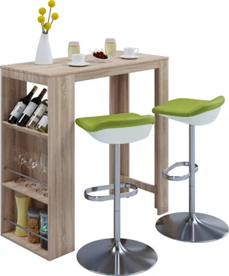 Produktbild von Drevený barový stôl Barový stôl Bistro stôl Oktola