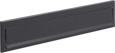 Immagine prodotto di Cassetta postale resistente alle intemperie per esterni - Ampia apertura, ideale per facciate e cancelli - 34,2 x 7,3 cm