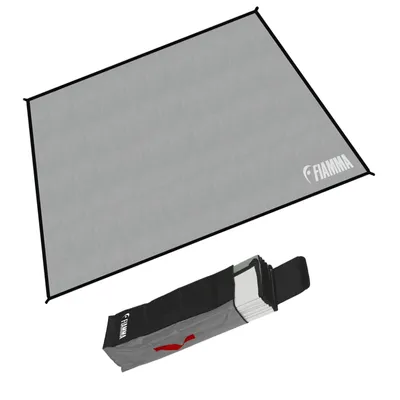 Produktbild von Vorzeltteppich Patio 290x250cm Hellgrau mit Tragetasche für Wohnwagen Wohnmobile