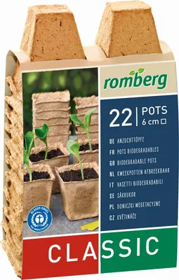 Obrázek produktu pro Nohel Garden Květník NATUR 6x6cm 22ks