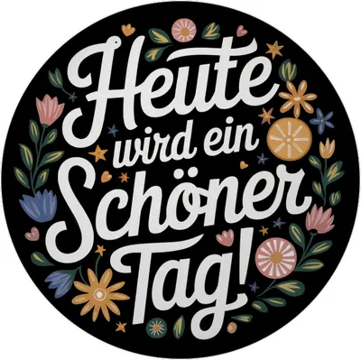 Produktbild von Bunte Blumen Magnet mit Flaschenöffner - Schöner Tag