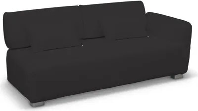 Produktbild von Dekoria Bezug für Mysinge 2-Sitzer mit 1 Armelehne Sofa, anthrazit, Sofahusse Mysinge 2-Sitzer mit 1 Armlehne