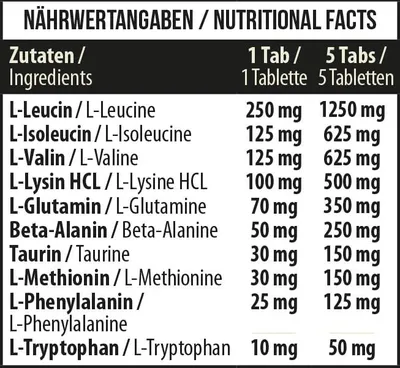 Produktbild von Amino Complex 300 Tabs