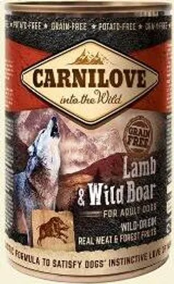 Produktbild von Carnilove Hundedose Lamm/Wildschwein