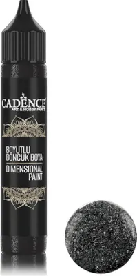 Produktbild von Cadence 3D Dimensional Pen - Glitzer 25ml Schwarz