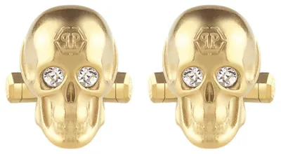 Produktbild von Philipp Plein - PJ9AA06CU - Manschettenknöpfe - Herren - 3D SKULL - 2,6 x 1,2 cm