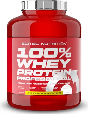 Produktbild von Scitec Nutrition Whey Protein Professional 2350g Zitrone Käsekuchen