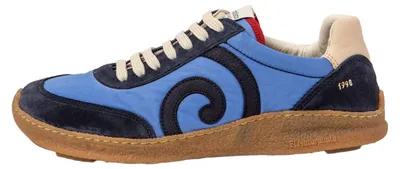Image de El Naturalista Chaussures pour Femme/Homme N5435A MULTI MATERIAL DENIM/OROEL Couleur Bleu