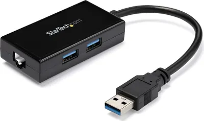 Image de StarTech.com USB31000S2H Carte réseau Ethernet 5000 Mbit/s