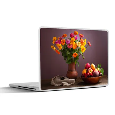 Produktbild von MuchoWow® Laptop Aufkleber Sticker Cover Stillleben - Sommer - Farben 36.5x27.5 cm - Laptop-Sticker