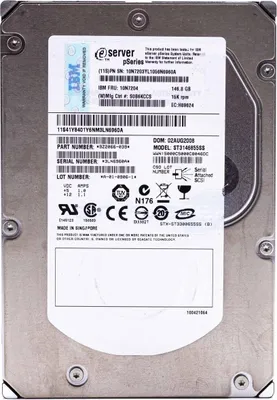 Produktbild von Seagate 146.8GB 3.5" SAS Cheetah, Serial Attached SCSI (SAS), 146,8 GB, 3.5", 0 - 60 °C, -40 - 70 °C, 5 - 90%