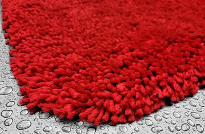 Imagen del producto de Spirella 7610583130730, Rojo, Unicolor, Rectangular, Microfibra, Poliéster, 40 °C, 60 x 90 cm
