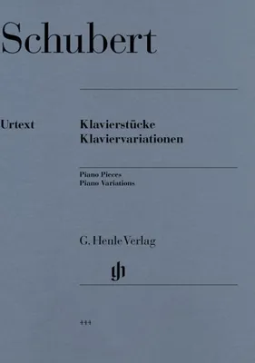 Produktbild von Schubert, Franz - Klavierstücke - Klaviervariationen
