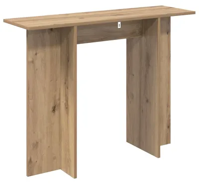 Obrázek produktu pro vidaXL Konzolový stolek Artisan dub 100 x 30 x 75 cm materiál na bázi dřeva