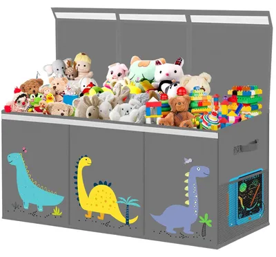 Produktbild von Große Spielzeugbox mit Deckel für Kinder