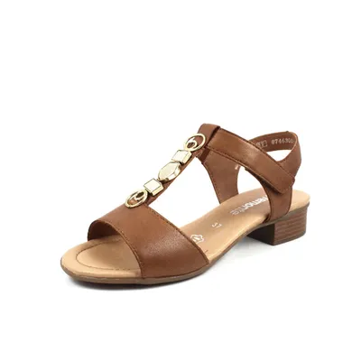 Produktbild von Remonte Sandalen in Übergrößen Braun D0P52-24 große Damenschuhe