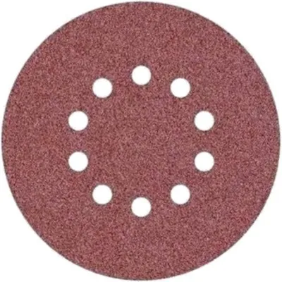 Image de Disques de ponçage - Scheppach - D 215 mm - Lot de 10 - Grain 120 - Compatible DS210/DS200/DS920