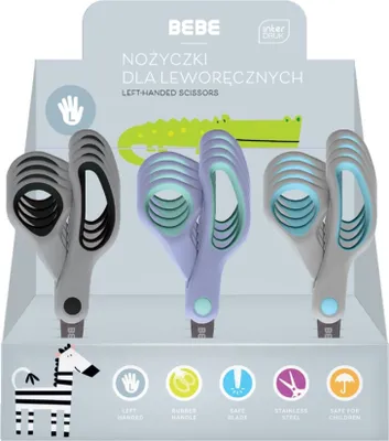 Image de Ciseaux pour gauchers Interdruk 13cm BeBe Kids