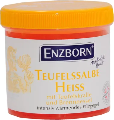 Produktbild von Enzborn Teufelssalbe HEISS Pflegegel 200 ml
