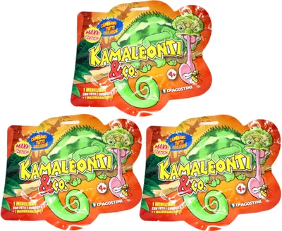 Produktbild von DeAgostini Kamaleonti & Co. Maxxi Edition - 3 Booster