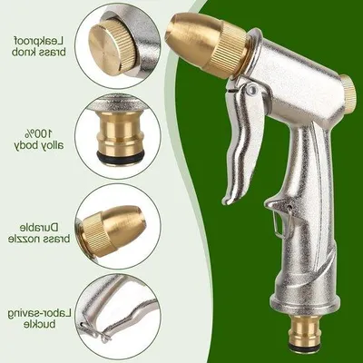 Produktbild von Dauerhafte Metall-Gartensprühgerät mit verstellbarer Wasserstrahl