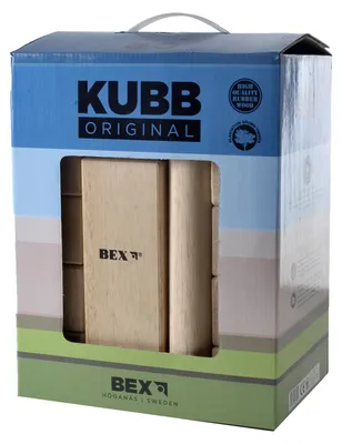 Obrázok produktu pre Bex Kubb Viking Original Rubber Wood - Blanco King