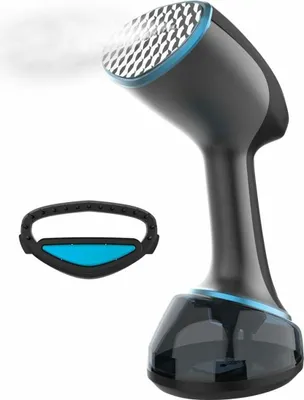 Produktbild von Cecotec 08510, Tragbare Dampfbürste, 0,36 l, 0,5 min, Schwarz, Blau, Grau, 20 g/min, 1800 W