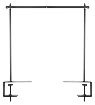 Tafelstandaard für Lichterketten, Stahl, 177 cm, schwarz