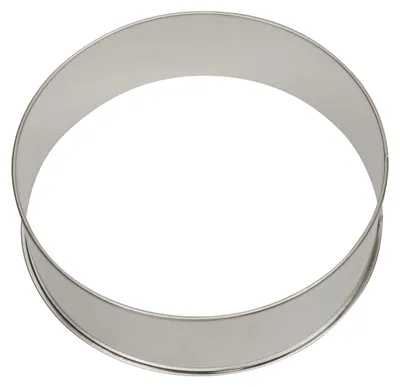 Produktbild von Backrahmen Ring Weißblech ø24cm