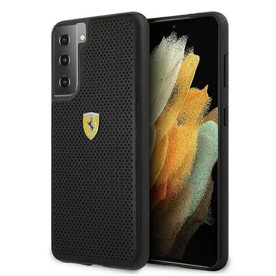 Obrázok produktu pre Etui Ferrari On Track Perforované na Samsung Galaxy S21 - Čierne
