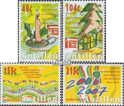 Produktbild von Briefmarken Niederländische Antillen 2007 Mi 1596-1599 (kompl.Ausg.) postfrisch Weihnachten und Neujahr
