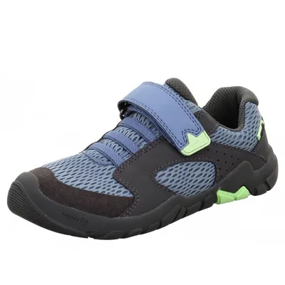 Produktbild von Superfit Trace Barfußschuh Jungen Halbschuh in Blau, Größe 27
