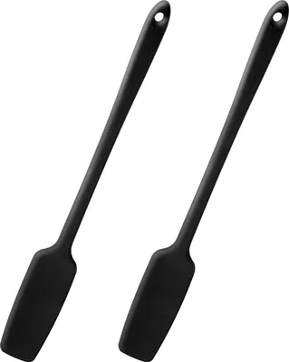 Produktbild von Siliconen-Spatelset - hitzebeständiges Küchenzubehör - 2 Stück