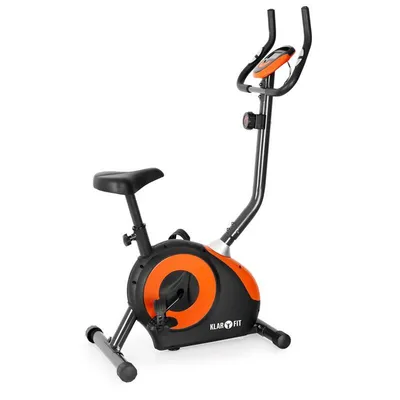 Obrázok produktu pre Klarfit ový bicykel s tréningovým počítačom, max. 100kg, oranžovo-čierny