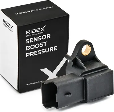 Produktbild von RIDEX 161B0026 Ladedrucksensor für FORD Fiesta Mk6 Schrägheck (JA8, JR8) Fiesta Mk5 Schrägheck (JH1, JD1, JH3, JD3) für FIAT Ulysse (179) Scudo Kombi
