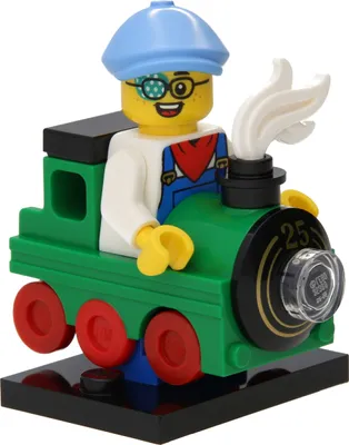 Produktbild von LEGO® 71045 Minifigures - Serie 25 - 10 - Junge mit Zug