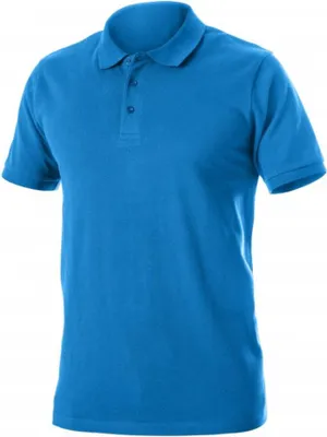 Produktbild von Högert Polo-Shirt "Tobias" 100% Baumwolle Hellblau S