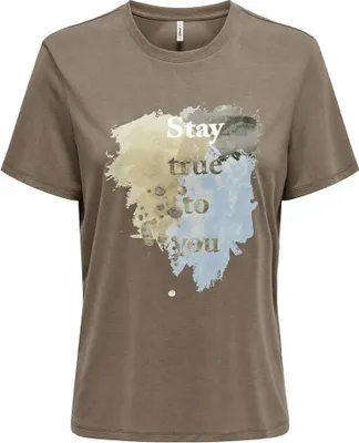 Immagine prodotto di Only Free Life Kurzarm-t-shirt Braun M Damen Braun M