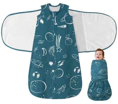 Image de Sac de couchage pour bébé, 1.0 TOG, 100% coton, pour l'été, de 0 à 12 mois